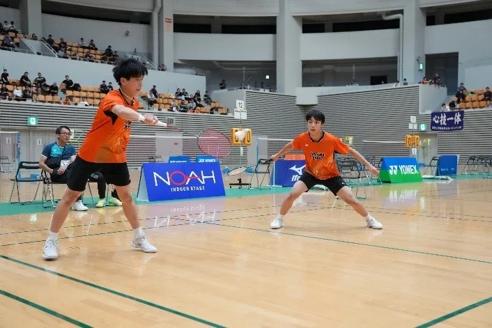 全日本ジュニアバドミントン選手権を2年連続冠協賛